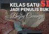 Menulis Buku Sejak Kelas 1