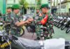 Dukung Tugas Operasional, Babinsa Kodim Bojonegoro dapat Bantuan Motor dari Menhan