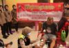 Polres Blora Laksanakan Home Visit Kepada Personel Yang Sakit