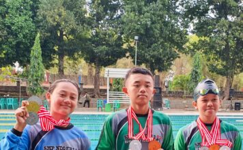 Cabor Renang Bupati Cup 2023, Atlet SMPN 3 Bojonegoro boyong 8 Medali