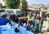 Kodim Bojonegoro kembali salurkan Air Bersih untuk Warga Diwilayah Binaan
