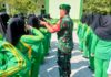 Lima Ratus Siswa tingkat SMA/MA, ikuti Penguatan Bela Negara oleh Babinsa Kodim Bojonegoro