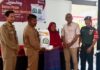 Babinsa Kapas Bojonegoro hadiri Launching Bantuan Pangan Cadangan