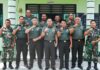 Kunjungi Koramil Jajaran, Dandim Bojonegoro : Babinsa Harus Berbuat yang Terbaik untuk Warga diwilayah Binaan