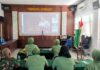 Secara Virtual, Persit Kodim Bojonegoro ikuti Pelatihan Jurnalistik