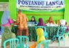Peduli Kesehatan Warga diwilayah Binaan, Babinsa Koramil Sukosewu Bojonegoro dampingi Kegiatan Posyandu Lansia