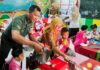 Selama Ramadhan, Babinsa Kodim Bojonegoro Kawal Pendistribusian Ribuan Paket Makanan Kering Program MBG