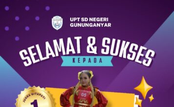 SDN Negeri Gununganyar Ukir Prestasi di Festival Parade Drumband Bupati Cup 2025