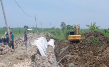 Rehabilitasi Sungai Desa Pucangan Kecamatan Palang Tuban, Indikasi Tidak Sesuai Kontrak Kerja dan Abaikan APD