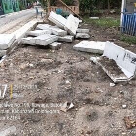 Proyek Drainase APBD 2025 di Bojonegoro Disorot, Diduga Gunakan Cover U-Ditch Non-SNI dan Belum Rampung