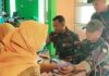Persit Koramil Kepohbaru Gelar Cek Kesehatan Gratis Peringati HUT ke-80