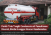 Parkir Truk Tangki Condensate di Pemukiman Disorot, Dinilai Langgar Aturan Keselamatan