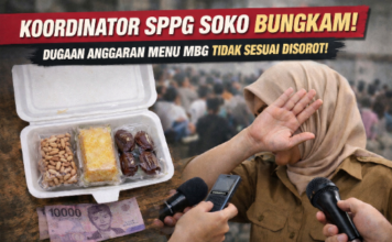 Koordinator SPPG Soko Bungkam, Dugaan Ketidaksesuaian Anggaran Menu MBG Sokosari 4 Kian Disorot