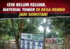 Izin Masih Berproses, Material dan Perakitan Rangka Tower di Desa Bendo Tuai Sorotan