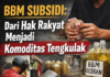 BBM Subsidi: Dari Hak Rakyat Menjadi Komoditas Tengkulak