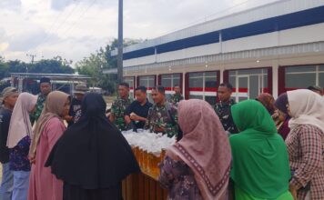 Kodim Bojonegoro Gelar Bazar Ramadhan Secara Serentak di 8 Lokasi Koperasi Desa Merah Putih