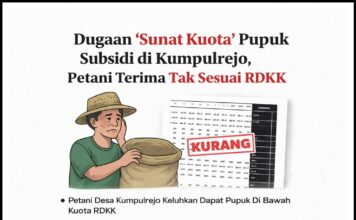 Dugaan “Sunat Kuota” Pupuk Subsidi di Kumpulrejo, Petani Terima Tak Sesuai RDKK (Jilid 1)