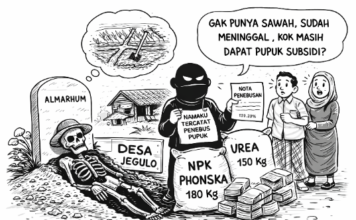 Diduga Tak Punya Lahan dan Sudah Meninggal, Nama Warga Desa Jegulo Masih Tercatat Penerima Pupuk Subsidi