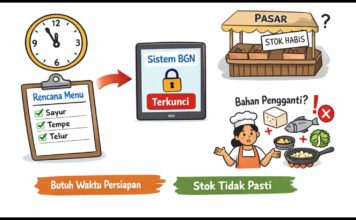 SPPG Bojonegoro Tertekan Sistem Harian: Menu “Terkunci”, Bahan Baku Langka, Layanan Sempat Tersendat