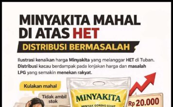 Harga Minyakita di Tuban Tembus di Atas HET, Distribusi Kacau, Pemerintah Daerah Dinilai Lalai