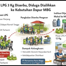 Pangkalan LPG 3 Kg di Tuban Diserbu Pengecer, Diduga Dialihkan ke Kebutuhan Dapur MBG (Jilid 5)