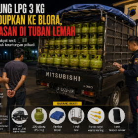 200 Tabung LPG Subsidi Diselundupkan ke Blora, Bukti Lemahnya Pengawasan di Tuban