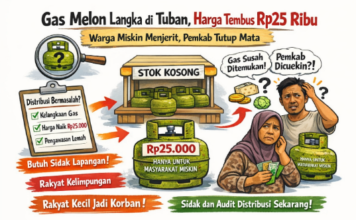 Gas Melon Langka di Tuban, Harga Tembus Rp25 Ribu: Warga Kecil Jadi Korban