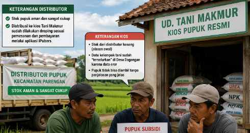 Pupuk Subsidi Tak Tersalur di Kumpulrejo, Distributor Klaim Stok Aman dan Distribusi Sudah Sesuai