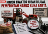 Rumor Penjualan Traktor Hibah Tahun Anggaran 2021 Harus Dijawab dengan Fakta