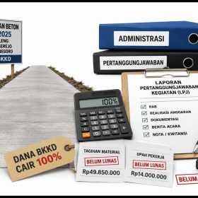 Mengurai Sisi Pertanggungjawaban Sisa Kewajiban di Balik Proyek BKKD Desa Teleng