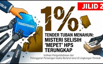 Penawaran di Bawah 1 Persen Berulang Bertahun-Tahun, Efisiensi Belanja Daerah Dipertanyakan, Indikasi Persaingan Usaha Perlu Ditelaah (Jilid 2)