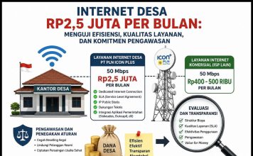 PT PLN Icon Plus dan Internet Desa Rp2,5 Juta per Bulan, Saatnya Menguji Efisiensi dan Transparansi (Jilid 3)
