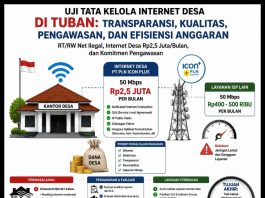 Fenomena PT PLN Icon Plus di Tuban : Maraknya Reselling Internet Ilegal dan Ujian Pengawasan serta Tata Kelola Internet Pemerintah Desa