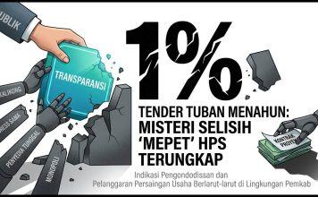 Misteri Selisih Satu Persen: Mengurai Pola Menahun dan Jejak Komputasi Tender Proyek Tuban (Jilid 1)