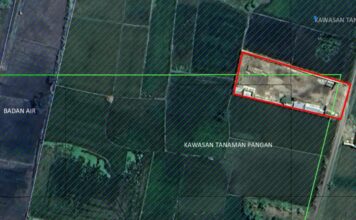 Peta RTRW Masih Zona Tanaman Pangan, Bangunan Parkir Alat Berat PT RJA di Rahayu Tuban Dipertanyakan