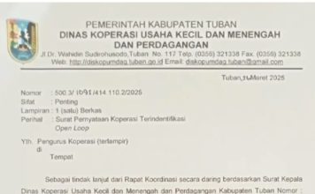 Diduga Dikelola Segelintir Pengurus, Dana Hibah Kopwan AN NISA Desa Nguruan Tuban Disorot Warga