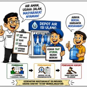 Menata Depot Air Minum Isi Ulang, Menjaga Kepercayaan Publik