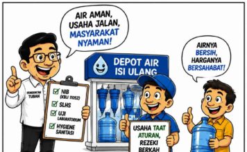 Menata Depot Air Minum Isi Ulang, Menjaga Kepercayaan Publik