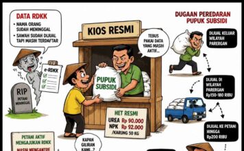 Dugaan Permainan Pupuk Subsidi di Parengan: Data RDKK Dipertanyakan, Harga Disebut Tembus Rp200.000