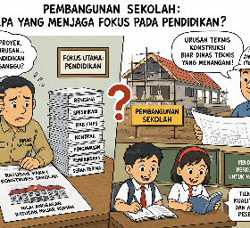 Dinas Pendidikan Kelola Ratusan Paket Konstruksi, Tata Kelola Pembangunan Sekolah Bojonegoro Dipertanyakan
