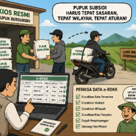 Pengawasan Pupuk Subsidi Harus Dimulai dari Data e-RDKK