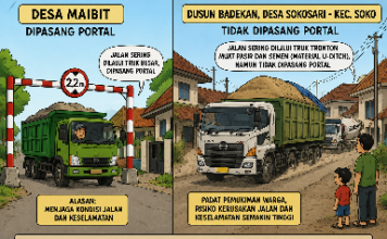 Portal dan Jalan Badekan: Ketika Keselamatan Warga Menuntut Konsistensi