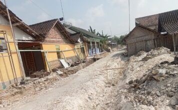 Usai Disorot, Papan Informasi Muncul di Proyek Saluran Air Bangunrejo, Transparansi atau Sekadar Respons?
