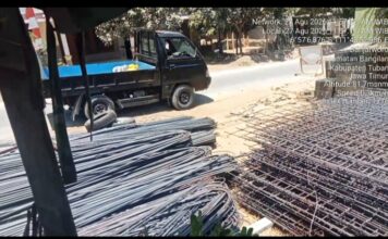 Proyek Jalan Banjarworo–Kumpulrejo Tuban Berhenti 10 Hari, Progres Jadi Sorotan