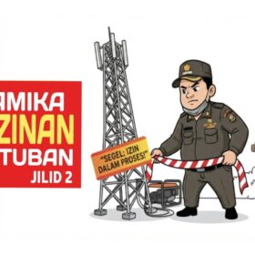 Tower Ditindak, Bangunan Usaha Dibiarkan? Konsistensi Pengawasan Pemkab Tuban Diuji