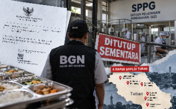 BGN Suspend 825 Dapur SPPG, Enam Dapur MBG di Tuban Masuk SPS 2